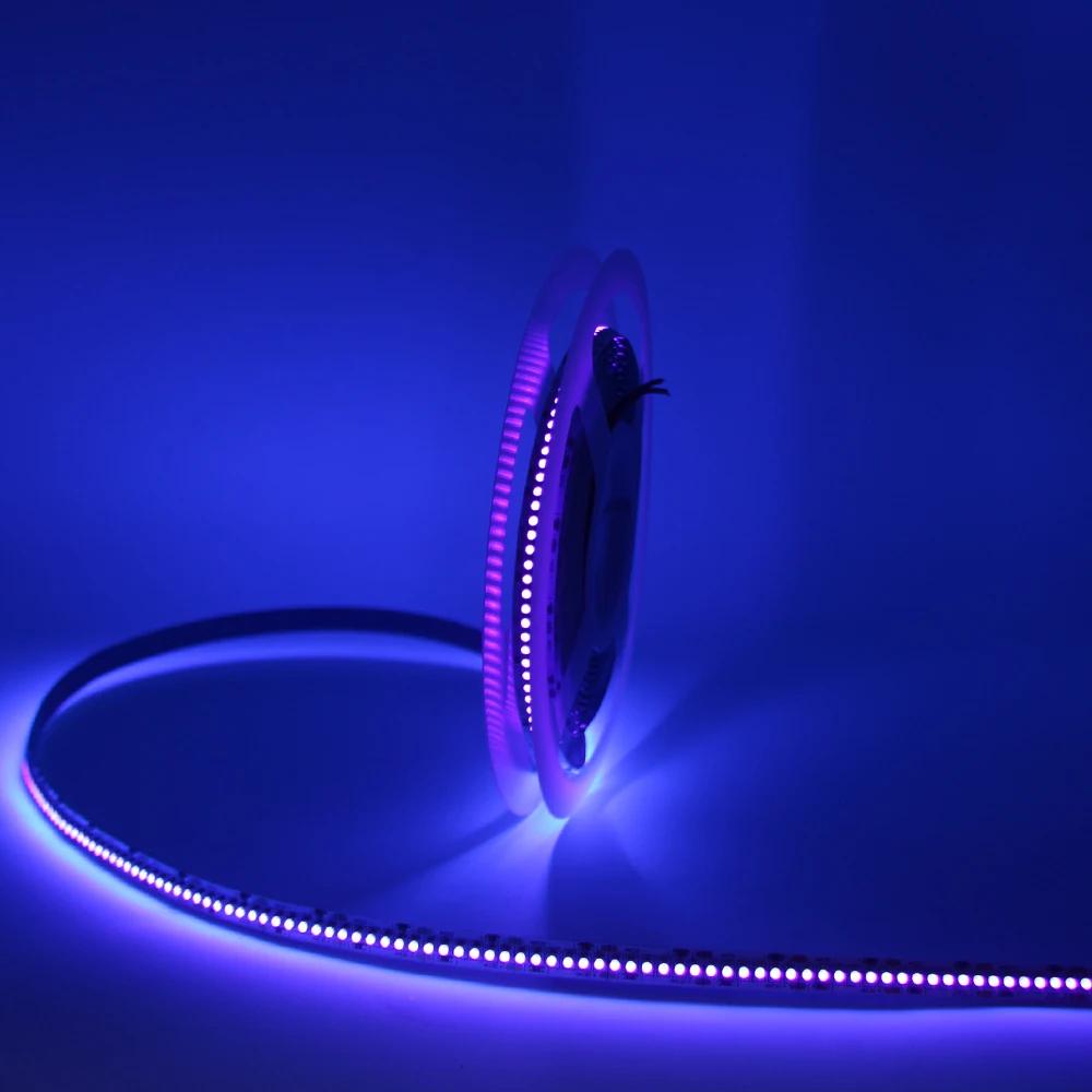 12/24V UV LED Ʈ Ʈ 395nm-405nm ڿܼ  60/120/240LED/m LED    Ʈ DJ  Ƽ 
